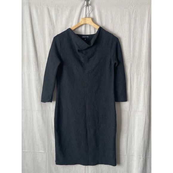 Jones of New York Womens Classic Career Knit Dress Size M Cowl Neck Minimalist - Picture 1 of 7